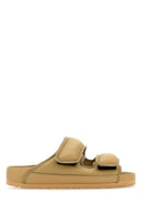 Birkenstock 1774 Beige Fabric Cosny Slippers
