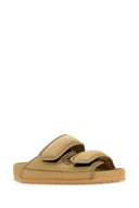 Birkenstock 1774 Beige Fabric Cosny Slippers