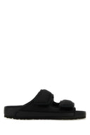 Birkenstock 1774 Black Fabric Cosny Slippers
