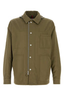 Moncler Army Green Cotton Guerledan Jacket