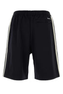 Adidas Black Stretch Twill Adidas X Wales Bonner Bermuda Shorts