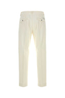 Nine In The Morning White Cotton Tim Pant