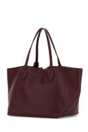 Gucci Burgundy Leather Reversible Shopping Bag
