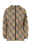Parka de poliéster estampada de Burberry