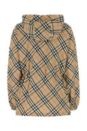 Parka de poliéster estampada de Burberry