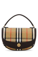 Burberry Embroidered Canvas Highlands Handbag