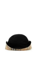 Burberry Black Cotton Bucket Hat