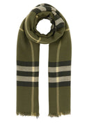 Bufanda de lana bordada de Burberry
