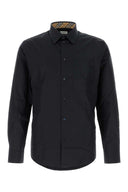 Burberry Black Stretch Poplin Shirt