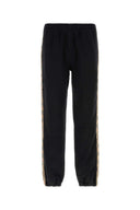 Burberry Black Cotton Joggers
