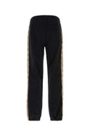Burberry Black Cotton Joggers