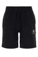 Burberry Black Cotton Bermuda Shorts