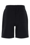 Burberry Black Cotton Bermuda Shorts