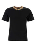 Burberry Black Cotton T Shirt