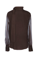 Brunello Cucinelli Organza Con Fiocco