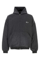 Balenciaga Charcoal denim sweatshirt