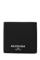 Balenciaga Black Leather Wallet