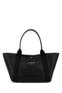 Balenciaga Black Leather Medium Biarritz Shopping Bag