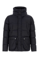 Herno Dark Blue Nylon Down Jacket