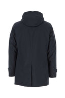 Herno Navy Blue Polyester Down Jacket