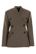 Co Dove Grey Wool Blend Blazer