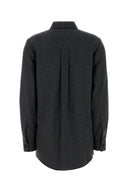 Khaite Grey Wool Blend Auryn-skjorte