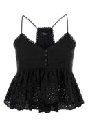 Weekend Black Broderie Anglaise Asburgo1234 Top