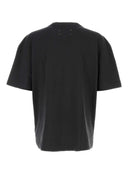 Maison Margiela Black Cotton Oversize T-skjorte