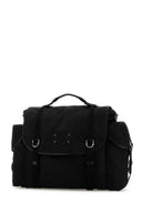 Maison Margiela Black Fabric Messenger Travel Bag
