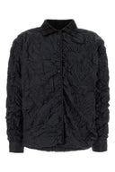 Maison Margiela 미드나잇 블루 폴리에스테르 리버서블 재킷