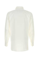 Maison Margiela Hvit Poplin skjorte