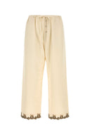 Bode Cream Wool Joggers