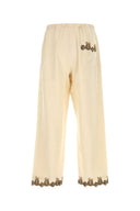 Bode Cream Wool Joggers