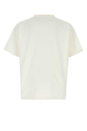 Bode ホワイト コットン オーバーサイズ リーフ T シャツ