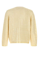 Bode Utsmykket Ull Spotlight Cardigan