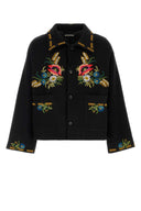 Bode Black Wool Aquitaine Jacket
