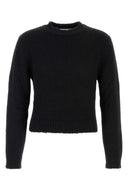 Jil Sander Sort Alpakka Blend Genser