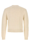 Jil Sander Ivory Alpaca Blend Genser