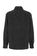 Jil Sander mørkegrå ulljakke