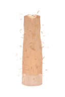 Jil Sander Salmon Silk Kjole