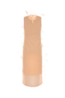 Jil Sander Salmon Silk Kjole