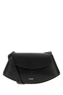 Jil Sander Black Leather Eldorado Crossbody Bag