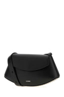 Jil Sander Black Leather Eldorado Crossbody Bag