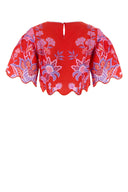 Farm Rio Printed Linen Blouse
