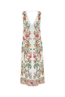 Farm Rio Printed Linen Dress