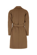 Mm Studio Camel Wool Dravenna Coat