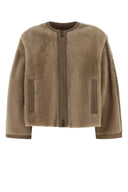 Atelier Beige Shearling Luana Jacket
