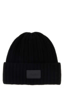 Max Mara Macbeth Beanie-Mütze aus schwarzem Kaschmir