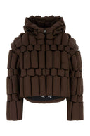 Raxxy Chocolate Polyester Down Jacket
