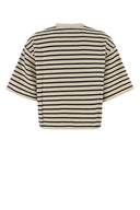 Anine Bing Embroidered Cotton Blend Myers T Shirt